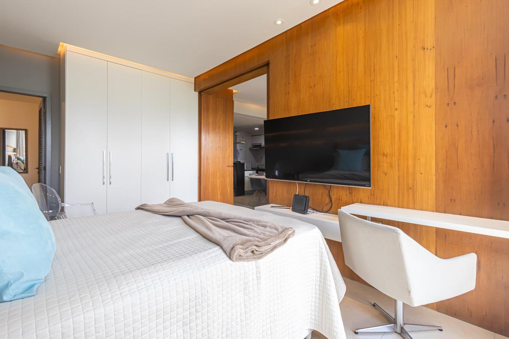 Decoracao Exclusiva Na Com Piscina, Sauna, Academia E Estacionamento *